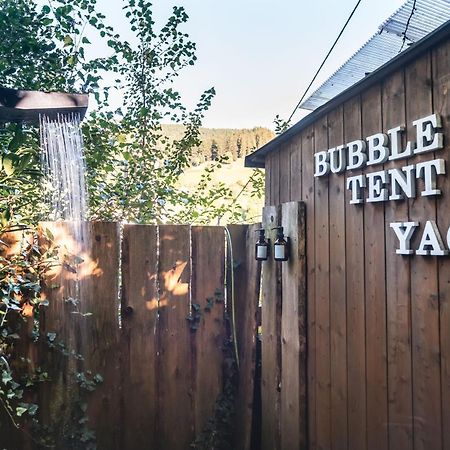 Living Timeless- Bubble Tent Elzach Inklusive Hot Tube Badefass- Schlafen Unterm Sternenhimmel Exterior foto